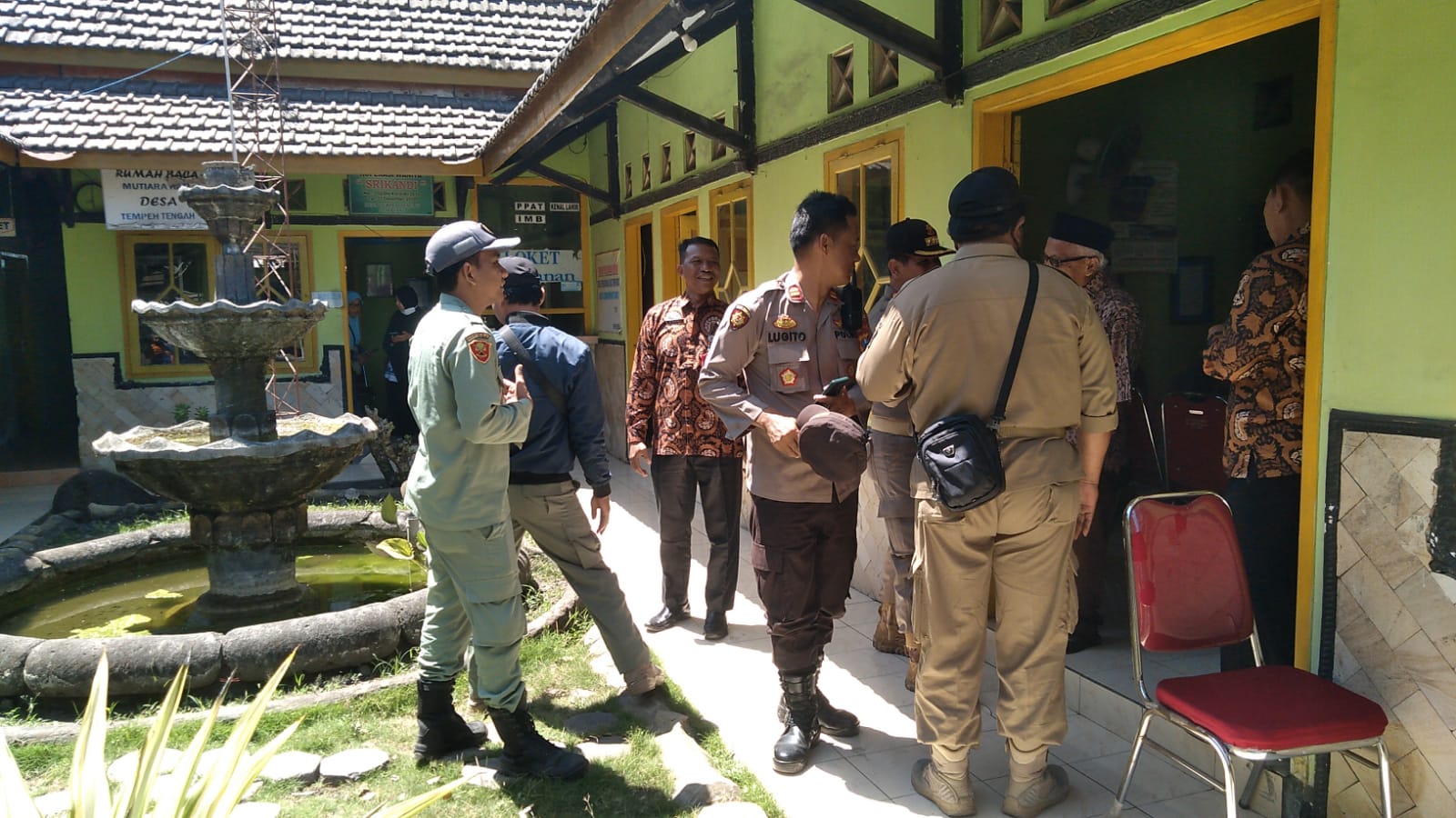 Monitoring Kesiapan Pilkades di Desa Tempeh Tengah Kecamatan Tempeh