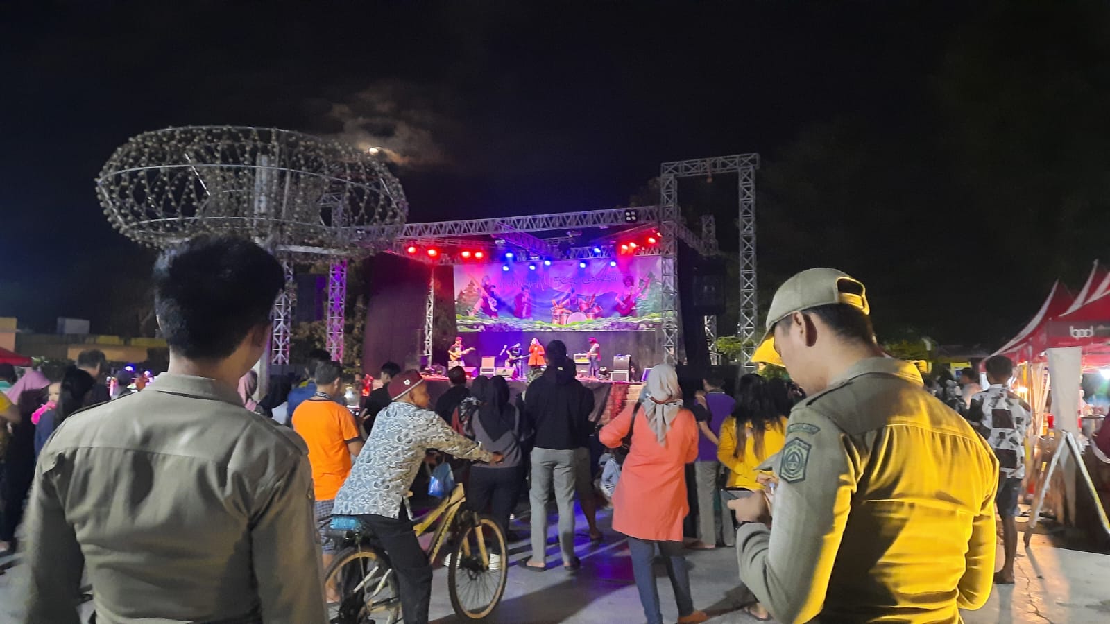Pengamanan Pergelaran Musik Mahameru Rock Concert 2023 
