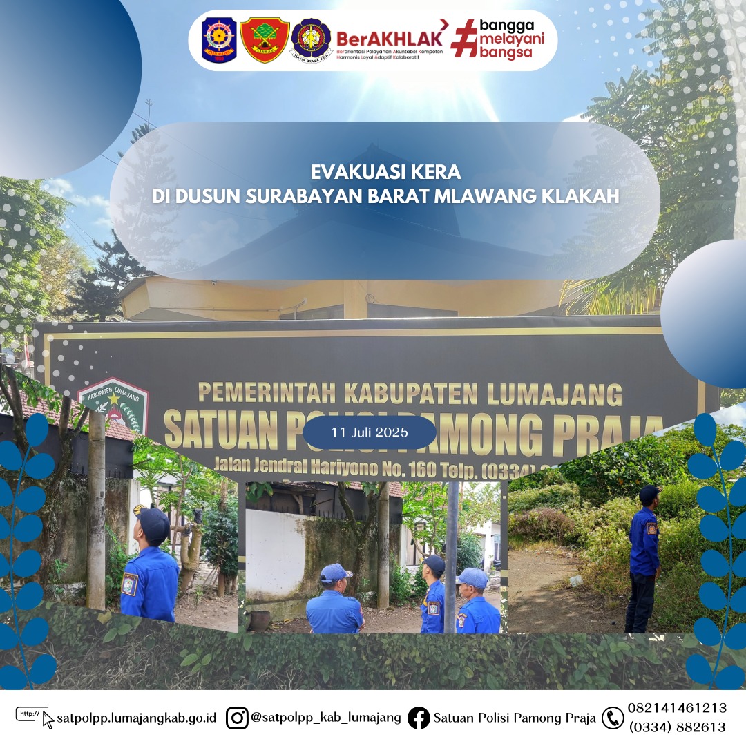 Evakuasi Kera di Klakak