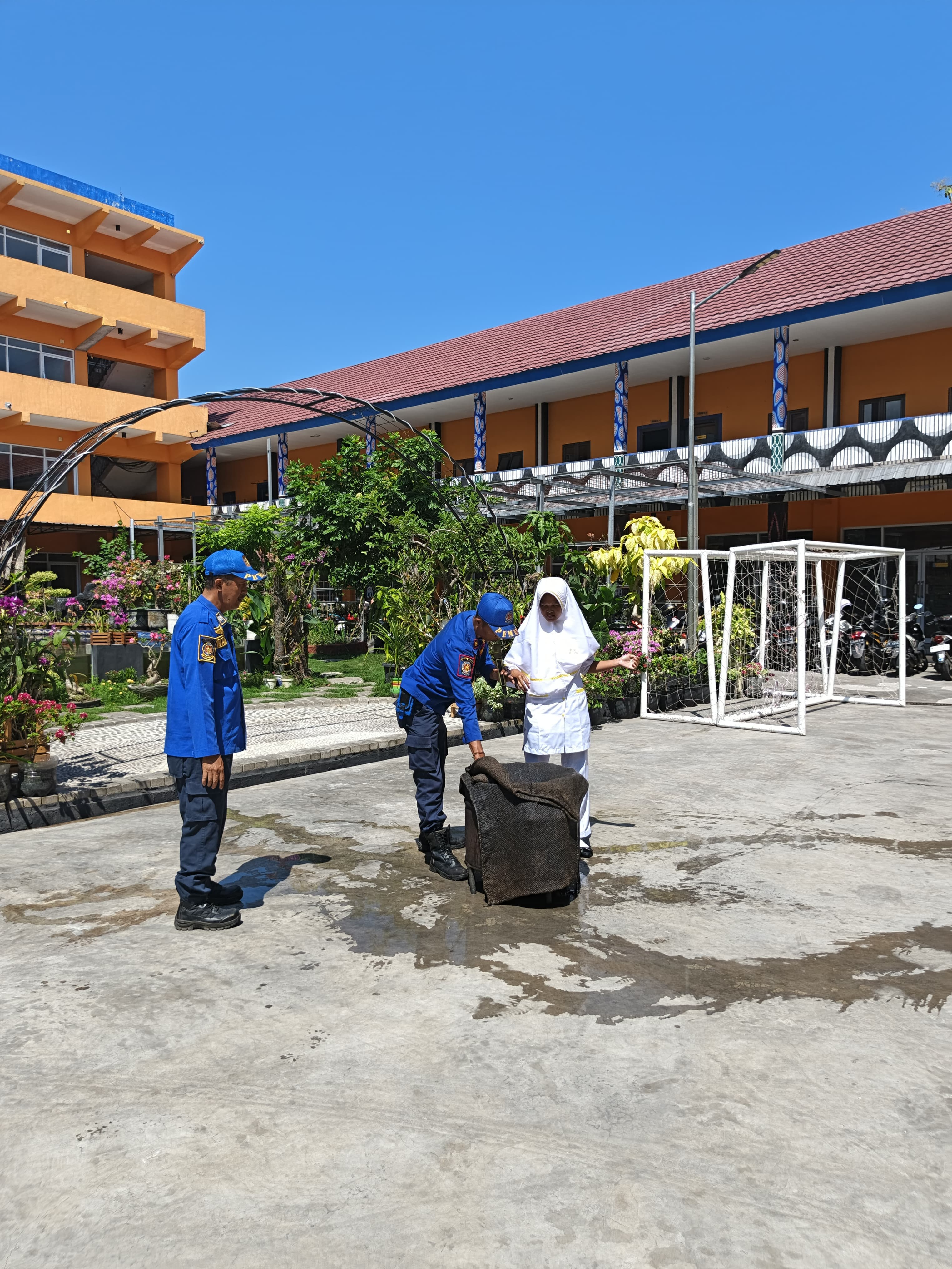 Sosialisalisasi Penanggulangan Bahaya Kebakaran Kabupaten Lumajang