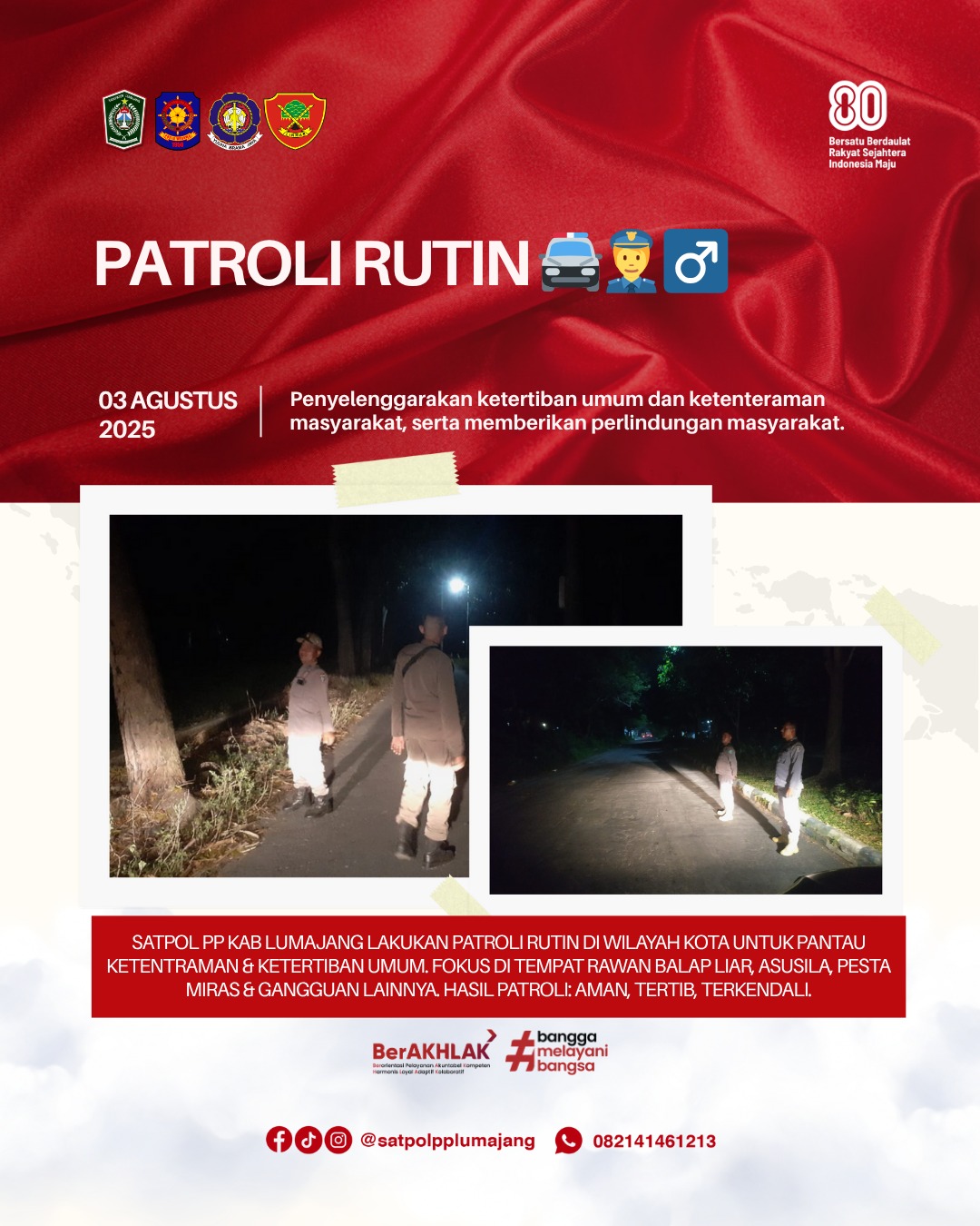 Patroli Malam Rutin