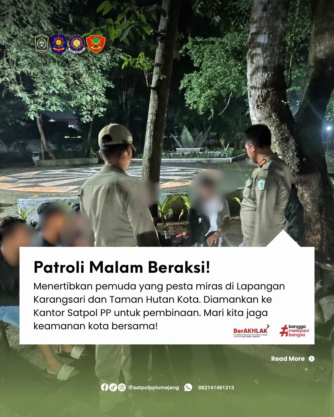 Patroli Malam Beraksi! Mengamankan Kota dari Gangguan Tibumtranmas