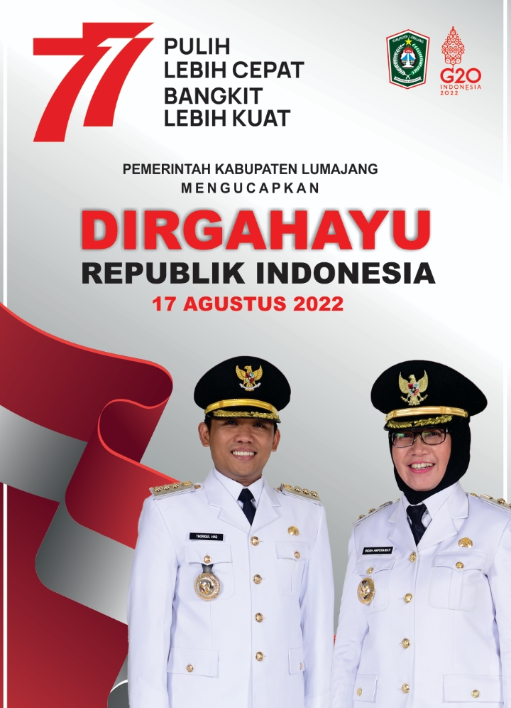 Dirgahayu ke 77 Republik Indonesia Tahun 2022