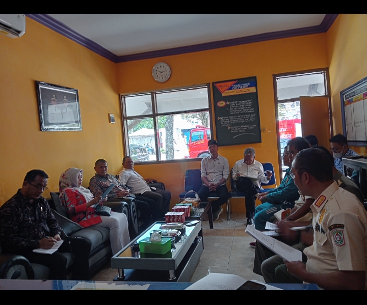 Kunjungan Komisi A DPRD Kabupaten Lumajang Ke Kantor Satpol PP