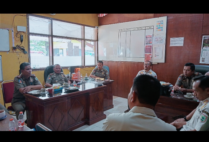 Kunjungan Kerja Satpol PP Batu Malang ke Satpol PP Kabupaten Lumajang