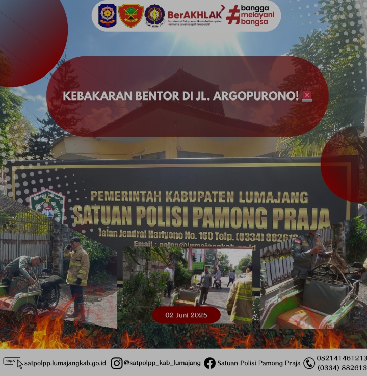 Kebakaran Bentor di Jl. Argopurono! ????????